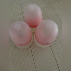 Nano Bebe Pink 5 Oz Silicone Baby Bottles Set Of 3